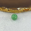 Type A Green Jadeite Bead for Bracelet/Necklace/Earrings/Ring  2.44g 11.3mm - Huangs Jadeite and Jewelry Pte Ltd