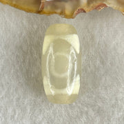 Natural Powerful Tibetan Old Oily Agate 3 Eyes Dzi Bead Heavenly Master (Tian Zhu) 三眼天诛 3.14g 20.2 by 10.3mm - Huangs Jadeite and Jewelry Pte Ltd