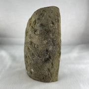 Natural Amethyst Cave with Wooden Stand 1,451.2g 116.4 by 93.7 by 190.0mm - Huangs Jadeite and Jewelry Pte Ltd