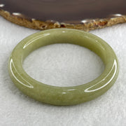 Natural Green Serpentine Bangle 49.63g Inner Diameter 58.0mm 11.7 by 9.8mm (Very Very Slight Internal Line) - Huangs Jadeite and Jewelry Pte Ltd