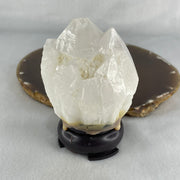 Natural Milky White Quartz Display 230.21g 63.1 by 48.2 by 87.6mm - Huangs Jadeite and Jewelry Pte Ltd