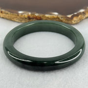Type A Dark Green Jadeite Bangle Internal Diameter 50.9mm 39.18g 9.8 by 7.7mm (Very Slight Internal Line) - Huangs Jadeite and Jewelry Pte Ltd