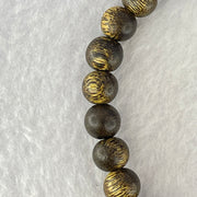 Natural Wild Vietnam Lu Qi Nan Agarwood Beads Bracelet 天然野生越南鹿其南沉香珠手镯 7.15g 17.5cm 9.0mm 26 Beads - Huangs Jadeite and Jewelry Pte Ltd