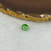 Type A Spicy Green Piao Hua Jadeite Beads for Bracelet/Necklace/Earrings/Ring 0.75g 7.8mm - Huangs Jadeite and Jewelry Pte Ltd