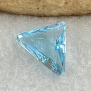 Natural Sky Blue Topaz Trillion Shape 10.16ct 12.9 by 9.3 by 4.3mm - Huangs Jadeite and Jewelry Pte Ltd