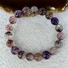 Natural Super 7 Crystal Bracelet 27.84g 10.3 mm 19 Beads - Huangs Jadeite and Jewelry Pte Ltd
