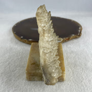 Natural Clear Quartz Crystal Cluster Display 431.1g 151.0 by 54.8 by 86.5mm - Huangs Jadeite and Jewelry Pte Ltd