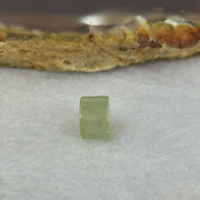 Type A ICY Green Jadeite Bracelet Charm 0.65g 7.4 by 5.1mm - Huangs Jadeite and Jewelry Pte Ltd