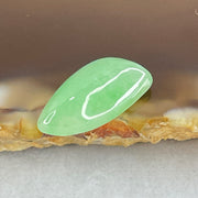 Type A Green Jadeite Stone For Setting 1.19g 16.2 by 8.3 by 5.0mm - Huangs Jadeite and Jewelry Pte Ltd