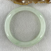 Natural Type A Jelly Full Light Green Jadeite Bangle 50.76g Inner Diameter 54.5mm 11.9 by 8.4mm (Slight Internal Line) - Huangs Jadeite and Jewelry Pte Ltd