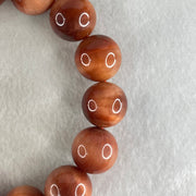 Natural Red Tiger's Eye Quartz Beads Bracelet 82.05g 17.5cm 16.4mm 14 Beads - Huangs Jadeite and Jewelry Pte Ltd