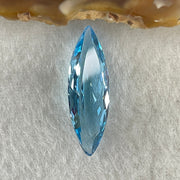 Natural Sky Blue Topaz Marquise Shape 8.95ct 24.4 by 8.8 by 5.7mm - Huangs Jadeite and Jewelry Pte Ltd