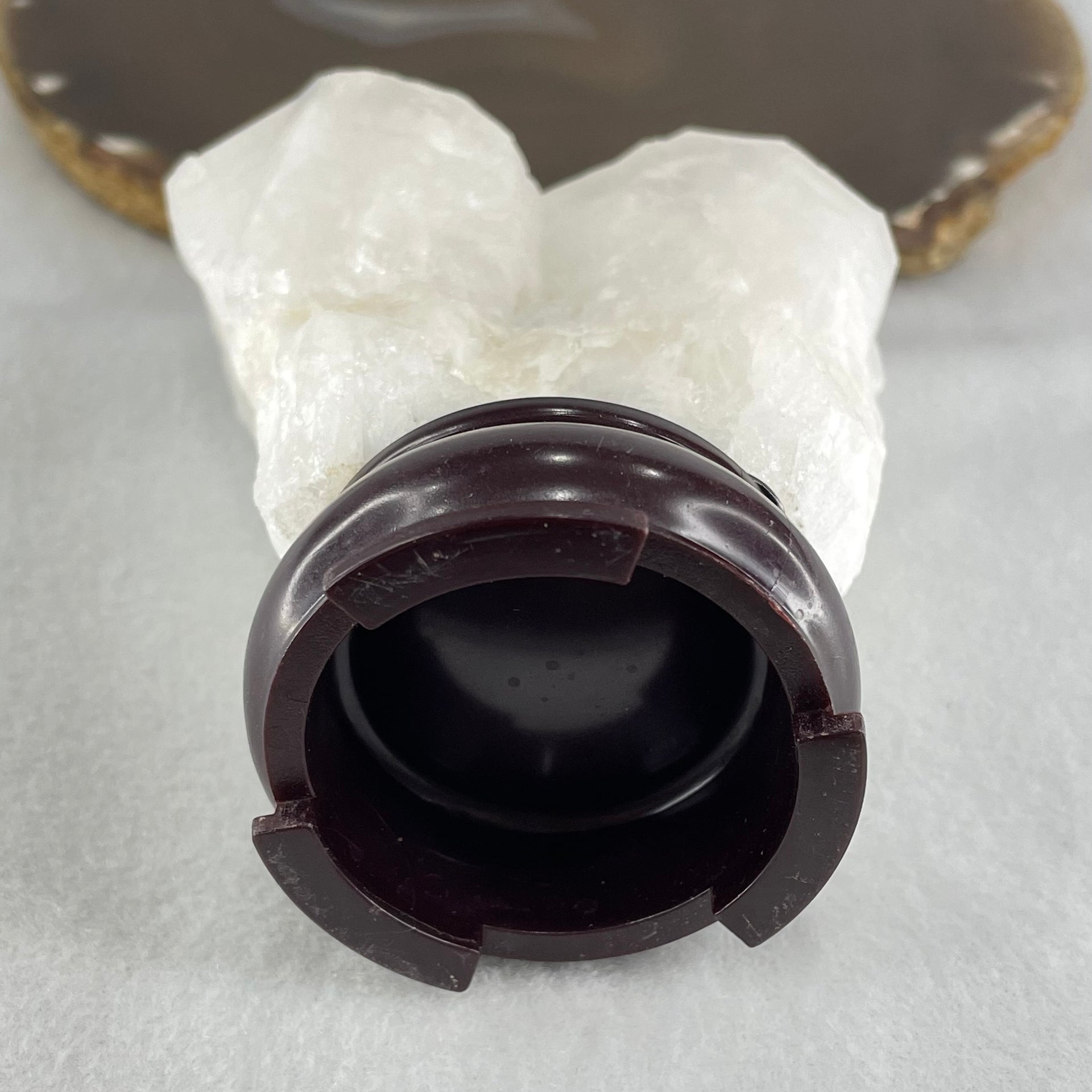 Natural Milky White Quartz Display 338.24g 76.4 by 47.9 by 107.5mm - Huangs Jadeite and Jewelry Pte Ltd