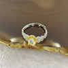 Opal 5.3 by 7.0 by 3.5 mm (estimated) in 925 Silver Ring 1.92g - Huangs Jadeite and Jewelry Pte Ltd