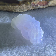 Type A Full Lavender Jadeite Pixiu Pendant Charm 6.44g 25.6 by 12.9 by 10.2mm - Huangs Jadeite and Jewelry Pte Ltd