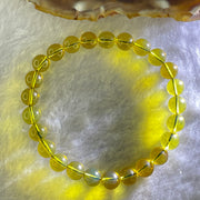 Natural Purple Honey Amber Beads Bracelet 天然紫蜜琥珀手链 4.95g 15cm 7.2mm 25 Beads - Huangs Jadeite and Jewelry Pte Ltd