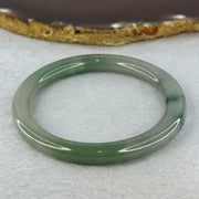 Type A Green Lavender Jadeite Bangle 36.73g Internal Diameter 56.2mm 7.6 by 9.0mm (Very Slight Internal Line) - Huangs Jadeite and Jewelry Pte Ltd
