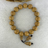 Natural Liu Dao Mu Abelia Wood 六道木 Beads Bracelet 17.79g 12.7mm 17 Beads + 2 Hulu Beads - Huangs Jadeite and Jewelry Pte Ltd
