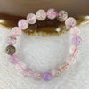 Natural super 7 Crystal Bracelet 25.34g 9.8mm 20beads - Huangs Jadeite and Jewelry Pte Ltd