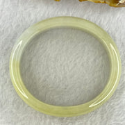 Type A Yellowish Green and Lavender Jadeite Bangle Internal Diameter 41.52g 55.1mm 12.8 by 6.8mm - Huangs Jadeite and Jewelry Pte Ltd