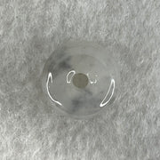 Type A Semi Icy Light Lavender With Wuji Grey Jadeite Ping An Kou Charm/Pendant 2.00g 13.2 by 5.7mm - Huangs Jadeite and Jewelry Pte Ltd