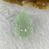 Type A Jelly Light Green Jadeite Pixiu Pendent A货浅 绿色翡翠貔貅牌 8.08g 23.6 by 16.3 by 10.5 mm - Huangs Jadeite and Jewelry Pte Ltd