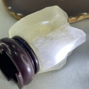 Natural Milky White Quartz Display 345.28g 65.6 by 55.3 by 88.7mm - Huangs Jadeite and Jewelry Pte Ltd