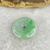 Type A Spicy Green Ping An Kou Jadeite 6.22g 22.4 by 6.3mm - Huangs Jadeite and Jewelry Pte Ltd