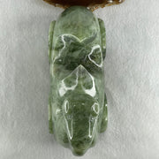Natural Green Serpentine Camel Display 2,325.5g 189.0 by 75.0 by 155.0mm - Huangs Jadeite and Jewelry Pte Ltd