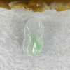 Type A Jelly Light Lavender Green Jadeite Pixiu Pendent A货浅紫绿色翡翠貔貅牌 5.74g 24.0 by 12.6 by 9.4 mm - Huangs Jadeite and Jewelry Pte Ltd