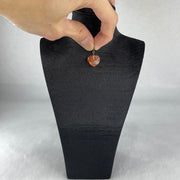 Natural Ferruginous Quartz Heart Shape Charm 1.88g 13.3 by 14.0 by 6.3mm - Huangs Jadeite and Jewelry Pte Ltd