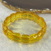 Citrine Bracelet 34.13g 16cm 16.8 by 12.2 by 7.1mm 16 pcs - Huangs Jadeite and Jewelry Pte Ltd