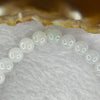 Type A Jelly White Jadeite Bracelet 6.8mm 27 Beads 14.14g - Huangs Jadeite and Jewelry Pte Ltd