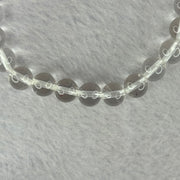 Natural Clear Quartz Bracelet 天然白水晶手链 18.62g 16.5cm 8.4mm 24 Beads - Huangs Jadeite and Jewelry Pte Ltd