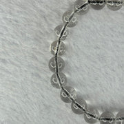 Natural Titanium Rutilated Clear Quartz 14.51g 14.5cm 8.2mm 23 Beads - Huangs Jadeite and Jewelry Pte Ltd