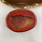 Natural Smoky Quartz Rough Rectangular Shape Display in Wooden Stand 164.95g 76.3 by 55.5 by 86.7mm - Huangs Jadeite and Jewelry Pte Ltd