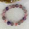 Natural Super 7 Crystal Bracelet 超七手链 30.41g 10.9 mm 18 Beads - Huangs Jadeite and Jewelry Pte Ltd