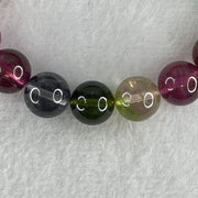 Very Very Good Natural Tourmaline Crystal Beads Bracelet 33.18g 14.5cm 10.7mm 17Beads - Huangs Jadeite and Jewelry Pte Ltd