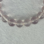 Natural Rose Quartz Beads Bracelet 天然玫瑰石英珠手链 33.93g 17cm 11.2mm 18 Beads - Huangs Jadeite and Jewelry Pte Ltd