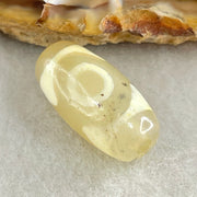 Natural Powerful Tibetan Old Oily Agate 3 Eyes Dzi Bead Heavenly Master (Tian Zhu) 三眼天诛 2.99g 20.0 by 10.1mm - Huangs Jadeite and Jewelry Pte Ltd