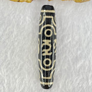 Natural Powerful Tibetan Old Oily Agate 8 Eyes Om Mani Padme Hum Dzi Bead Heavenly Master (Tian Zhu) 六字箴言八眼天珠 15.12g 59.0 by 13.0mm - Huangs Jadeite and Jewelry Pte Ltd