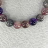Natural Super 7 Crystal Bracelet 超七手链 34.88g 11.4mm 18 Beads - Huangs Jadeite and Jewelry Pte Ltd