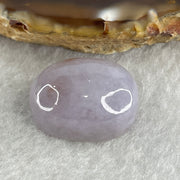 Natural Type A Lavender with Reddish Spot Jadeite Oval Shape Cabochon Stone for Setting 8.24g 21.2 by 16.7 by 10.5mm - Huangs Jadeite and Jewelry Pte Ltd