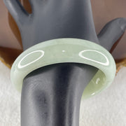 Certified Natural Type A Light Green Jadeite Bangle | (71.72g | 54.8mm Inner Diameter | 16.2mm Wide x 8.9mm | Perfect | Radiance, Steady Wealth "Zheng Cai" Anchor & Feng Shui Prosperity Catalyst) - Huangs Jadeite and Jewelry Pte Ltd