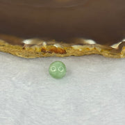 Type A Green Jadeite Bead for Bracelet/Necklace/Earrings/Rings 1.25g 8.9mm - Huangs Jadeite and Jewelry Pte Ltd