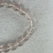 Natural Rose Quartz Beads Bracelet 天然玫瑰石英珠手链t 29.77g 17.5cm 10.3mm 20 Beads - Huangs Jadeite and Jewelry Pte Ltd