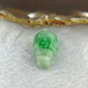 Type A Spicy Green with Lavender Jadeite Pixiu Pendent A货辣绿和紫罗兰翡翠貔貅吊坠 8.48g 23.3 by 15.0 by 12.6 mm - Huangs Jadeite and Jewelry Pte Ltd