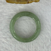 Type A Green Jadeite Ring 4.05g 6.0 by 3.9mm US7 HK15.5 (Slight External Line) - Huangs Jadeite and Jewelry Pte Ltd
