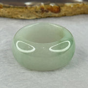 Type A Light Green Jadeite Ring 22.43g 16.2 by 6.3mm US13 HK29.25 - Huangs Jadeite and Jewelry Pte Ltd