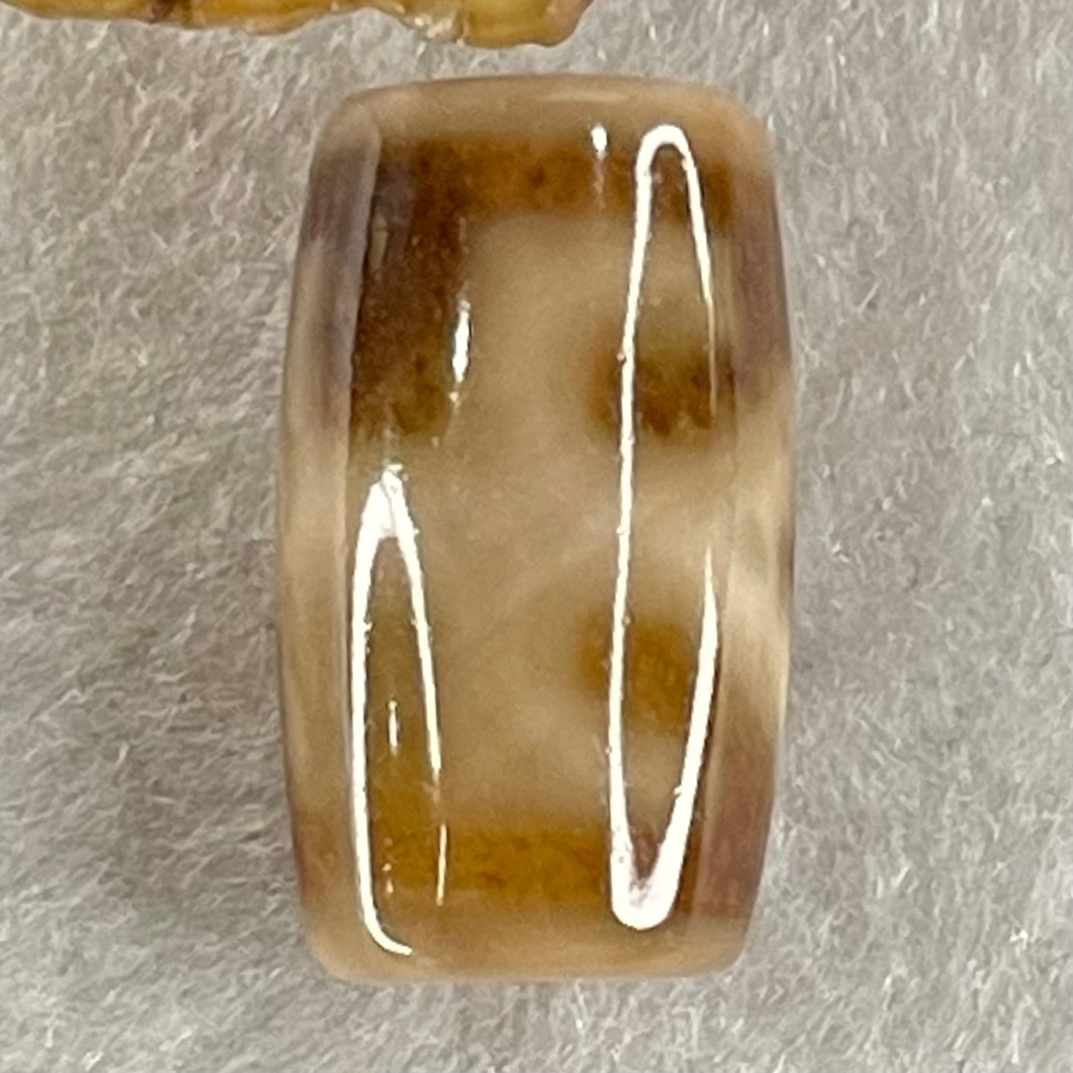 Natural Powerful Tibetan Old Oily Agate Patina Guiren Tairen Human Dzi Bead Totem Amulet Heavenly Master (Tian Zhu) 贵人天诛 4.82g 20.1 by 11.7mm - Huangs Jadeite and Jewelry Pte Ltd